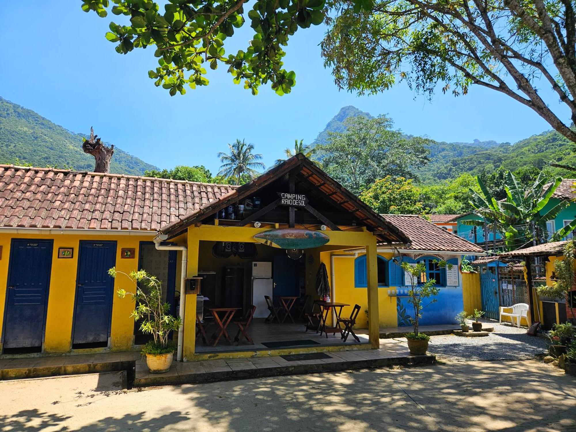 Raio De Sol Pousada & Camping Abraão Exterior foto