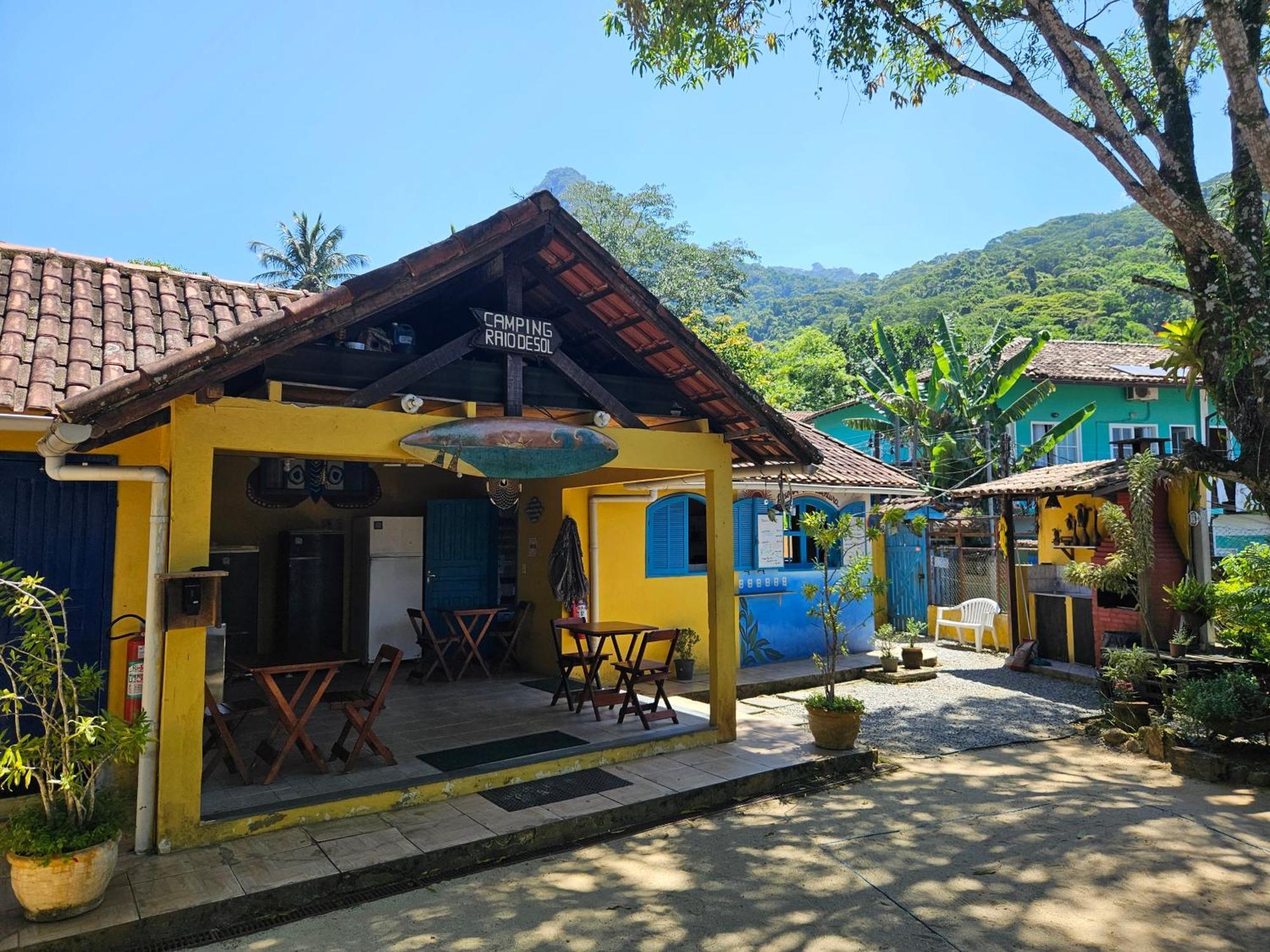 Raio De Sol Pousada & Camping Abraão Exterior foto